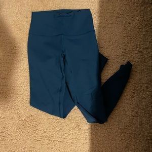 Lululemon blue wunder under 25”